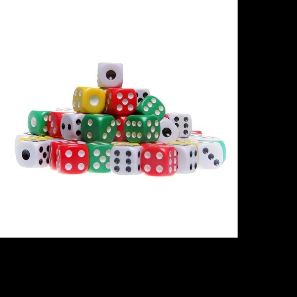 DADO 16MM. PAQ. C100 VCOLORES MOD. DS16 GOBA E.5 C.50